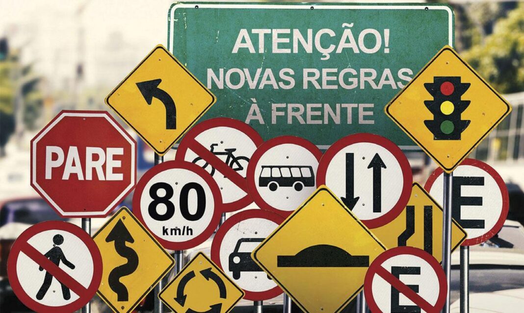 regras de trânsito