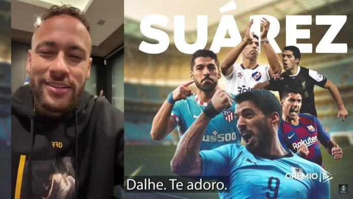De Neymar aos filhos, Suárez vai às lagrimas em apresentação à torcida