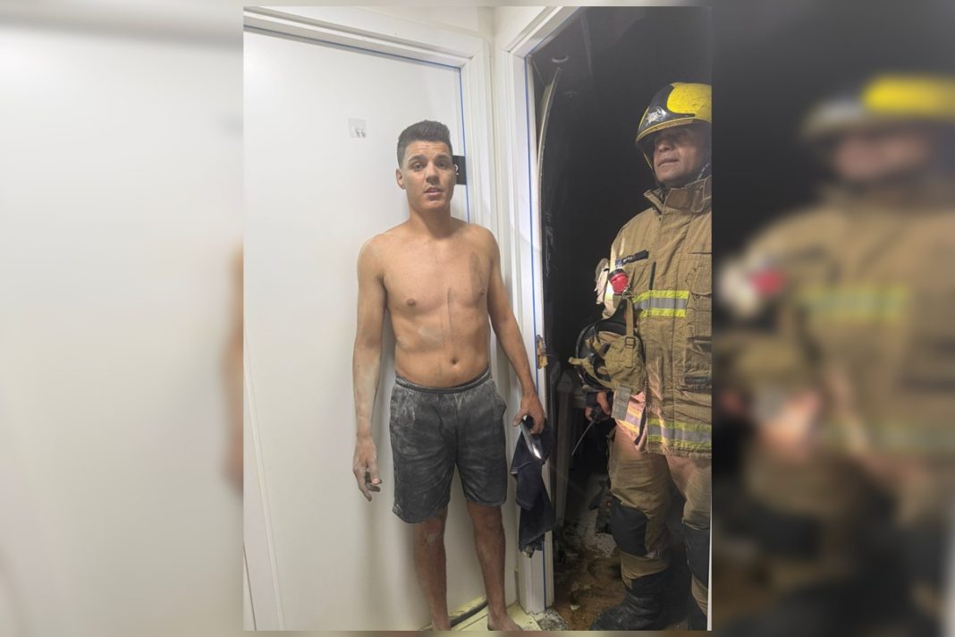 um-mes-apos-intoxicacao-em-incendio,-bombeiro-inicia-fisioterapia