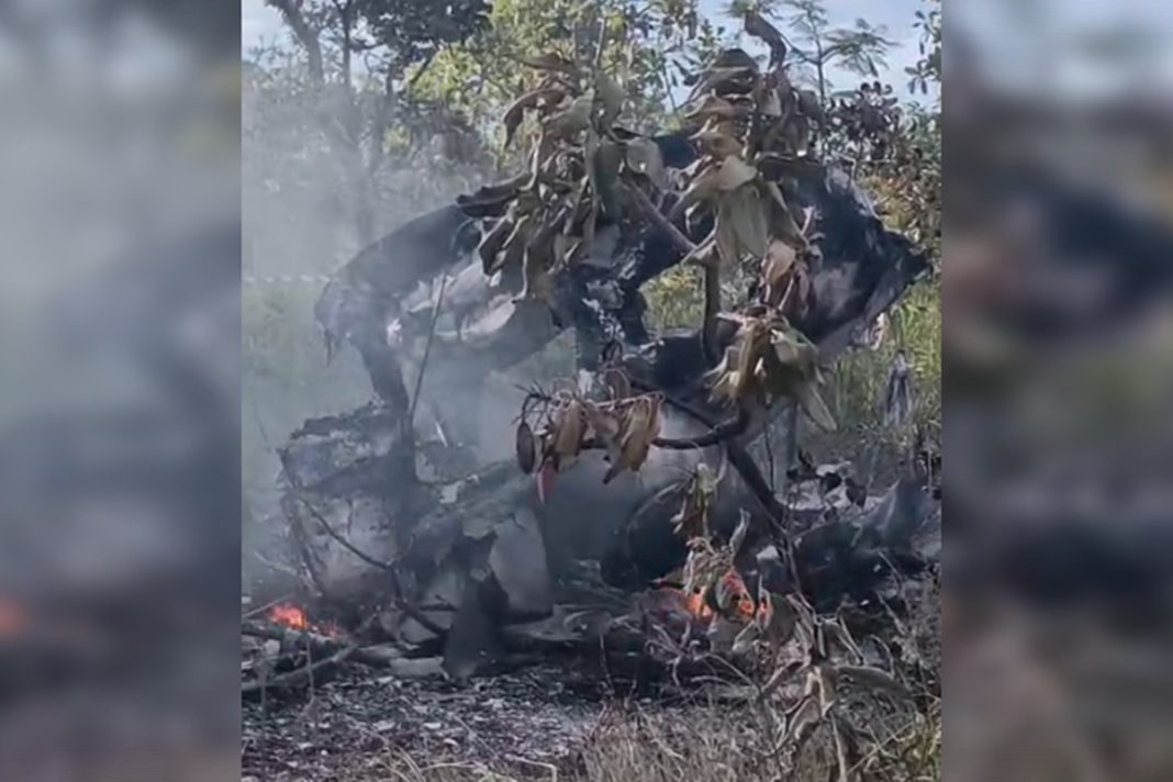video-mostra-aviao-em-chamas-apos-queda-no-entorno.-assista