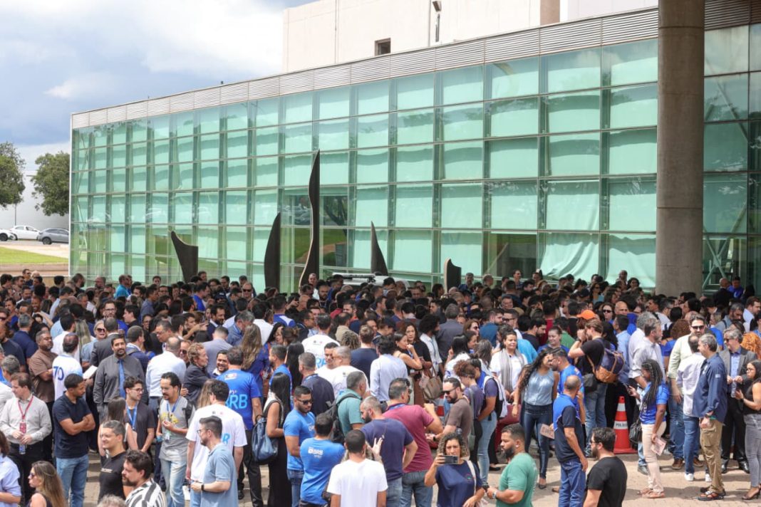 bancarios-fazem-mobilizacao-a-favor-da-aprovacao-do-pl-do-brb.-veja-video