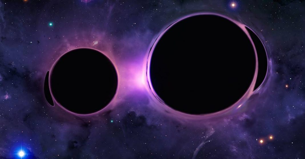 dois-buracos-negros-gigantes-podem-colidir-em-100-anos-–-e-a-terra-sera-capaz-de-detectar-o-impacto