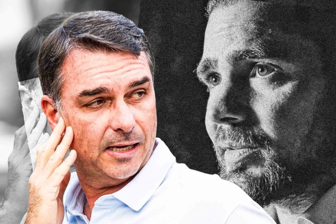 em-mensagens,-flavio-bolsonaro-e-vorcaro-se-chamavam-de-“irmao”-e-marcavam-encontro
