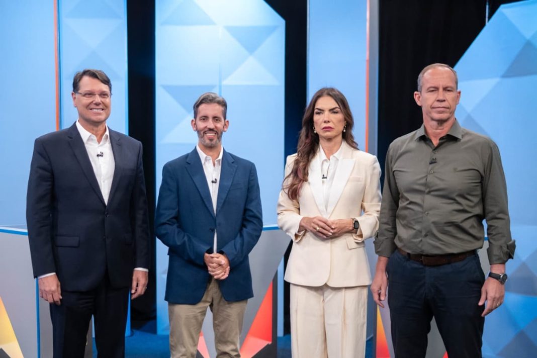 eleicoes:-sem-celina,-candidatos-ao-gdf-fazem-debate-a-4-dias-do-1o-turno