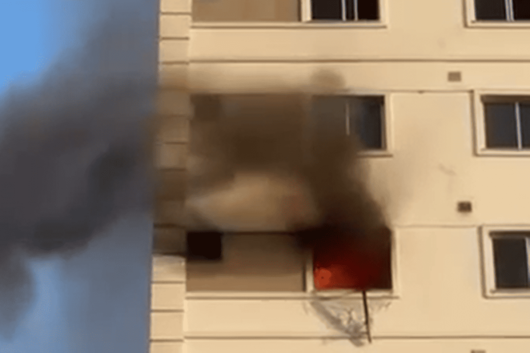 incendio-em-quarto-de-apartamento-faz-predio-ser-evacuado-em-taguatinga