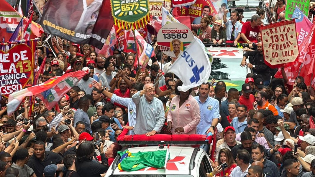 no-rj-e-sem-eduardo-paes,-lula-faz-ultimo-ato-de-campanha-antes-do-1o-turno