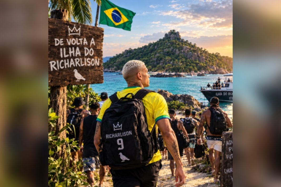 richarlison-ironiza-em-post-nas-redes:-“entao-nao-tem-ninguem-na-ilha,-ne?”