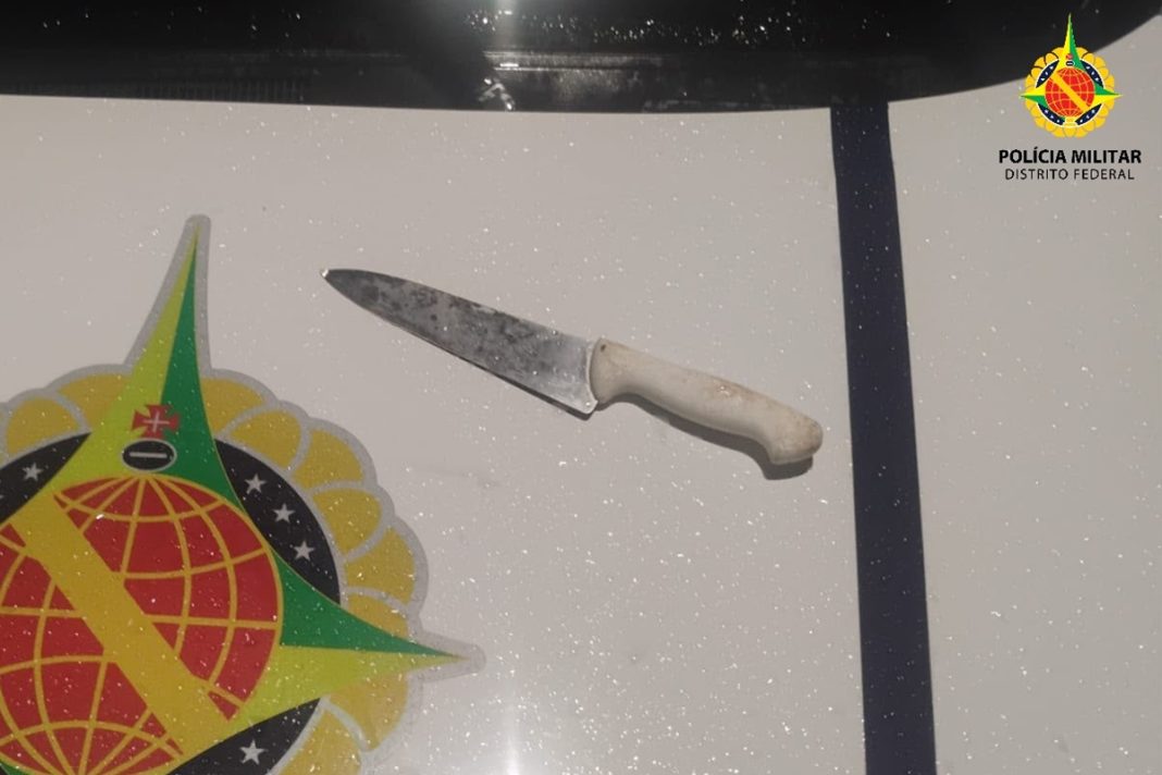 armado-com-faca,-homem-e-detido-por-violencia-domestica-e-ameacas-no-df